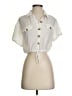 Hyfve Ivory Short Sleeve Blouse Size XS - photo 1
