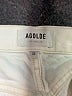 AGOLDE Ivory Denim Shorts Size 28 waist - photo 3
