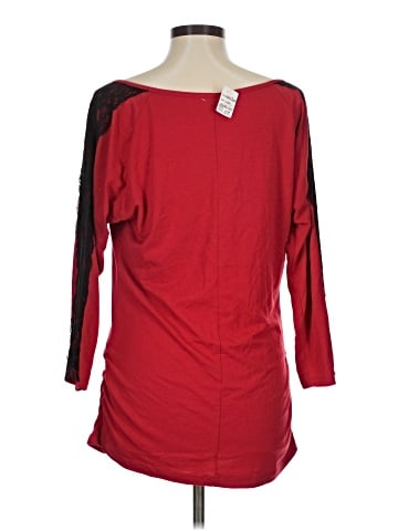 New York & Company 3/4 Sleeve T-Shirt (view 2)