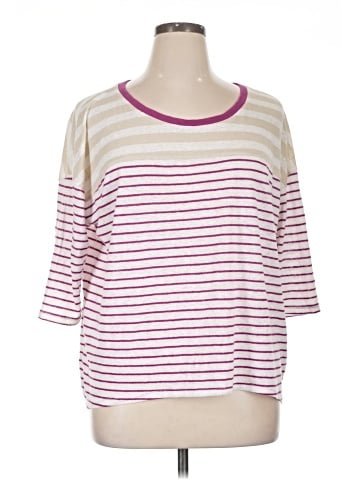 Lane Bryant 3/4 Sleeve T-Shirt (view 1)
