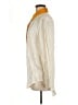 Equipment Color Block Ivory Long Sleeve Silk Top Size M - photo 5