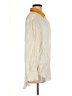 Equipment Color Block Ivory Long Sleeve Silk Top Size M - photo 4