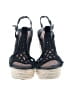Wet Seal Black Wedges Size 9 - photo 2