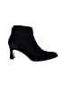 Unbranded 100% Leather Black Ankle Boots Size 8 1/2 - photo 1