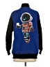 Uniform Color Block Blue Track Jacket Size S - photo 2
