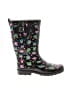 Western Chief Animal Print Black Rain Boots Size 10 - photo 1