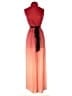 Karl Lagerfeld 100% Polyester Red Orange Jumpsuit Size EU 34 / US 4 - photo 1