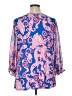 Ruby Rd. Pink 3/4 Sleeve Blouse Size 1X - photo 2