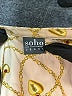 Soho Gold 3/4 Sleeve Blouse Size XL (estimated) - photo 7