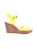 Jessica Simpson Yellow Wedges Size 8 1/2 - photo 1
