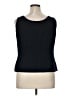 Jones Studio 100% Polyester Black Sleeveless Top Size 16 - photo 2