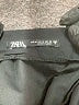 Zara Solid Black Cocktail Dress Size M - photo 7