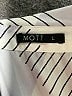 MOTF 100% Polyester Chevron-herringbone Gray Casual Dress Size L - photo 7