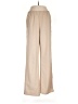 lucy 100% Polyester Solid Tan Casual Pants Size M - photo 1