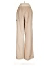 lucy 100% Polyester Solid Tan Casual Pants Size M - photo 2