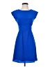 Gianni Bini 100% Polyester Solid Blue Casual Dress Size 0 - photo 1