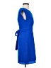 Gianni Bini 100% Polyester Solid Blue Casual Dress Size 0 - photo 4