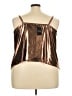 Torrid Metallic Gold Sleeveless Top Size 4X Plus (4) - photo 2