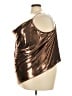 Torrid Metallic Gold Sleeveless Top Size 4X Plus (4) - photo 5