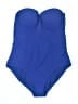 Tory Burch Solid Blue One Piece Swimsuit Size L - photo 1
