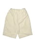 Class Club 100% Polyester Solid Ivory Khaki Shorts Size 14 - photo 1
