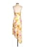 Bardot 100% Polyester Floral Yellow Cocktail Dress Size UK 12 / US 8 - photo 2