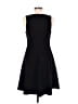 ModCloth 100% Polyester Solid Black Cocktail Dress Size M - photo 2