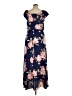 premier amour Floral Blue Casual Dress Size 14 - photo 2
