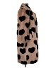 Stoosh 100% Polyester Hearts Brown Coat Size M - photo 4