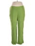 Monroe and Main 100% Viscose Solid Green Casual Pants Size XL - photo 1