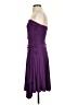Speechless Solid Purple Cocktail Dress Size S - photo 5