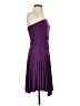 Speechless Solid Purple Cocktail Dress Size S - photo 4