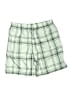 Unbranded 100% Polyester Plaid Green Shorts Size XXL - photo 2