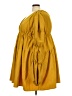 PrettyLittleThing 100% Polyester Yellow Casual Dress Size 22 - photo 5