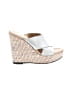 Donald J Pliner Silver Wedges Size 7 1/2 - photo 1