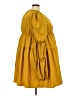 PrettyLittleThing 100% Polyester Yellow Casual Dress Size 22 - photo 4