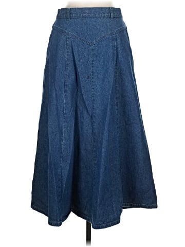 Orvis Denim Skirt (view 1)