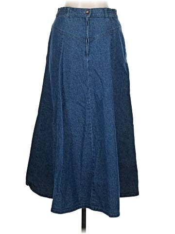 Orvis Denim Skirt (view 2)