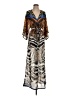 Venus 100% Polyester Brown Kimono Size S - photo 1