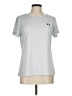 Under Armour 100% Polyester Silver Active T-Shirt Size M - photo 1