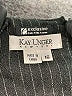 Kay Unger Chevron-herringbone Gray Cocktail Dress Size 16 - photo 7