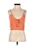 STAUD 100% Rayon Orange Tank Top Size S - photo 1