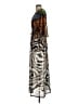 Venus 100% Polyester Brown Kimono Size S - photo 5