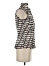 Tory Burch 100% Cotton Silver Sleeveless Blouse Size 2 - photo 4