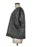 Ganni Houndstooth Black 3/4 Sleeve Blouse Size EU 40 / US 10 - photo 5