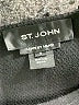 St. John 100% Wool Solid Black Casual Dress Size 8 - photo 7