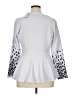 Ashley Stewart Silver Long Sleeve Top Size 14 Plus - photo 2