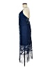 Unbranded 100% Polyester Blue Cocktail Dress Size L - photo 5