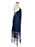 Unbranded 100% Polyester Blue Cocktail Dress Size L - photo 4