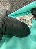 L8ter Teal Cocktail Dress Size L - photo 7